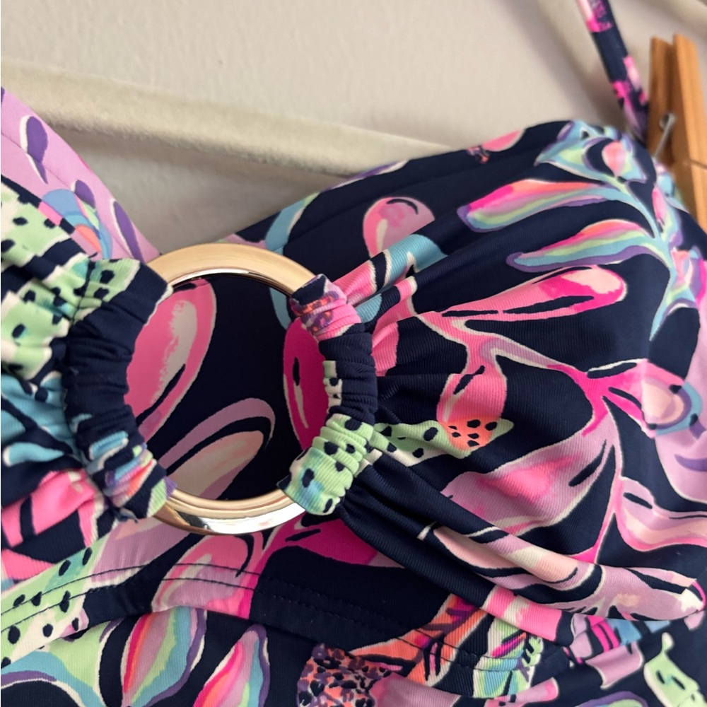 Lilly Pulitzer Floral Tankini Top - Picture 3 of 4